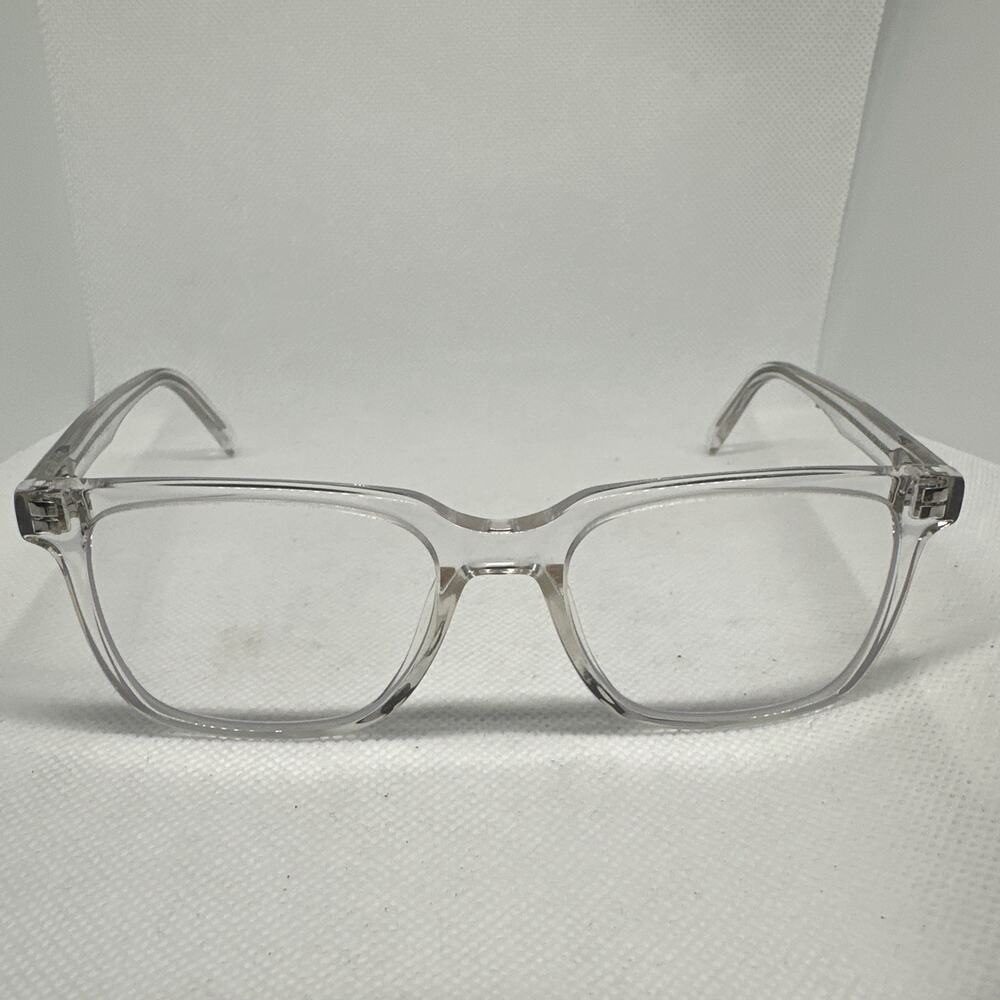 Warby Parker Chamberlain M500 Eyeglasses Frames Crystal Clear 50-18-140 Unisex